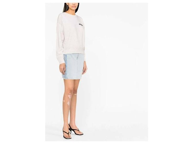 Isabel Marant Logo-bestickter Sweatshirt - Ansicht 6