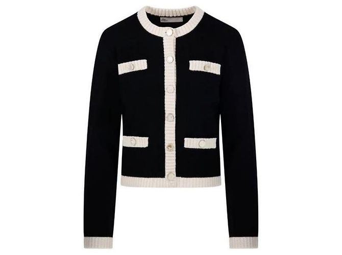 Tory Burch Chunky-Wollbesatz-Cardigan - Ansicht 4