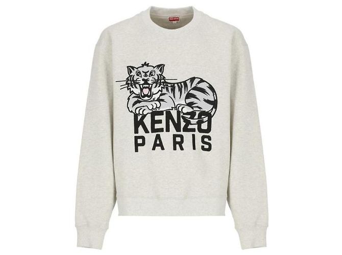 Kenzo Bestickter Happy Tiger Sweatshirt - Ansicht 4