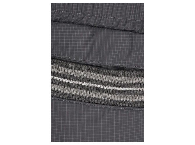 Thom Browne Pantaloni a righe da cricket in ripstop Argento - vista 6