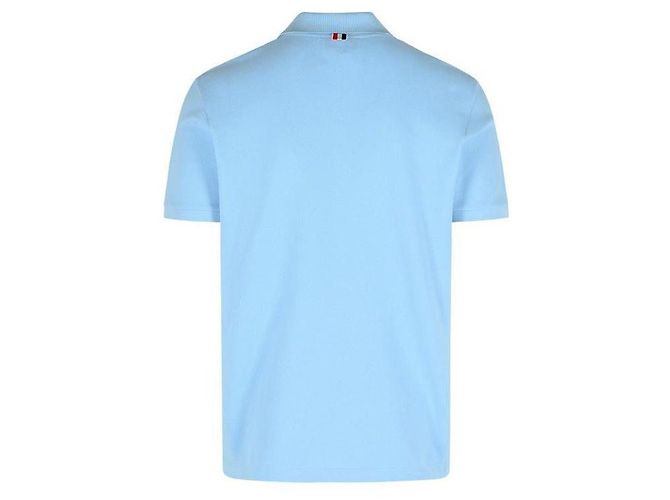 Thom Browne Polo classico in piqué a maniche corte - vista 6