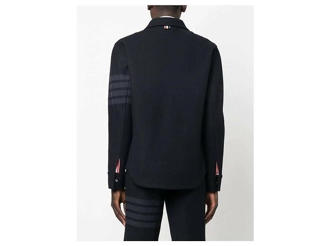 Thom Browne Chaqueta Camisa de Botón de Twill - vista 7