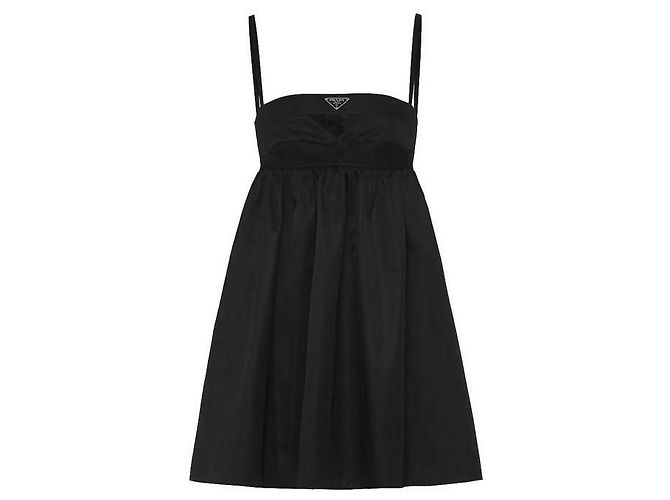 Double Prada Mini-Kleid aus recyceltem Nylon mit doppelter Tasche - Ansicht 4