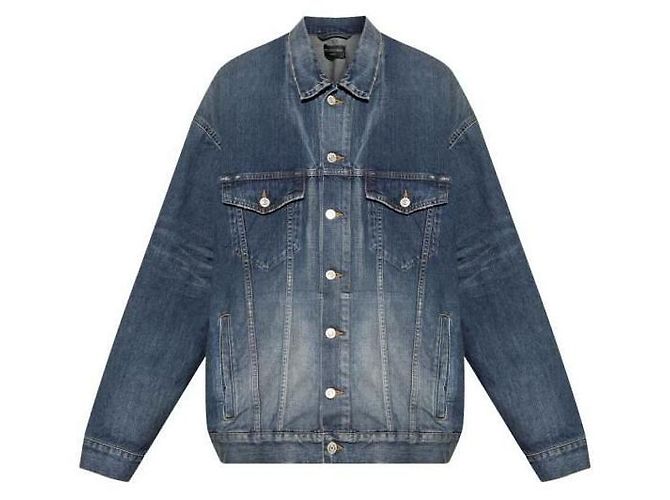 Balenciaga Oversized-Jacke aus Klebeband - Ansicht 4