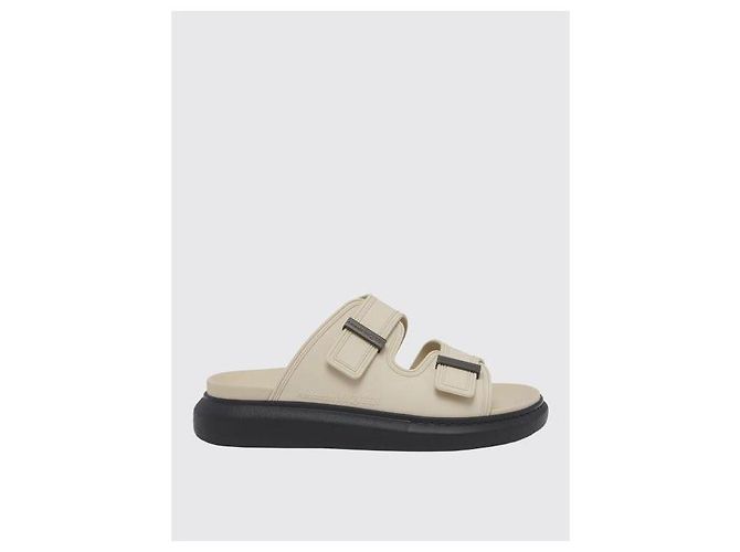 Alexander Mcqueen Sandalo Ibrido Marrone - vista 4