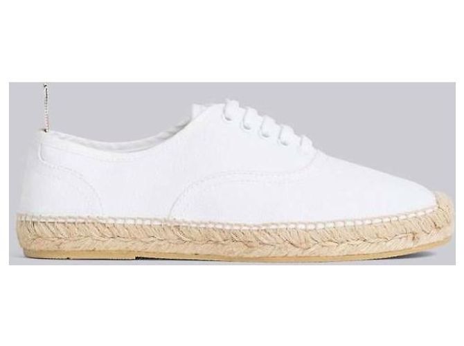 Thom Browne Sneaker Heritage in Tela Espadrille - vista 5