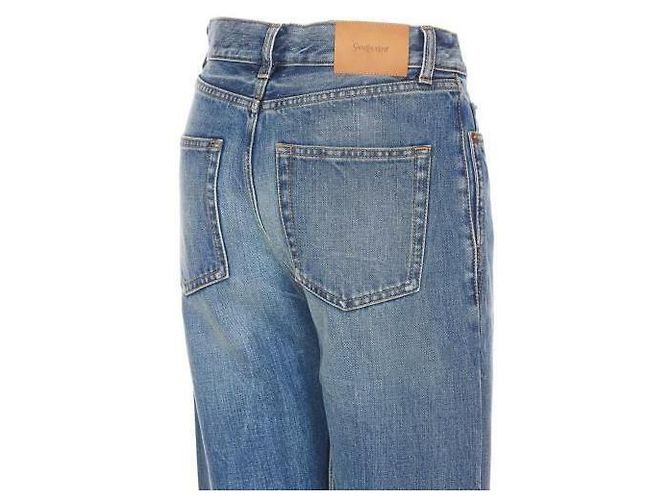 Saint Laurent Jeans Slim Blu - vista 6