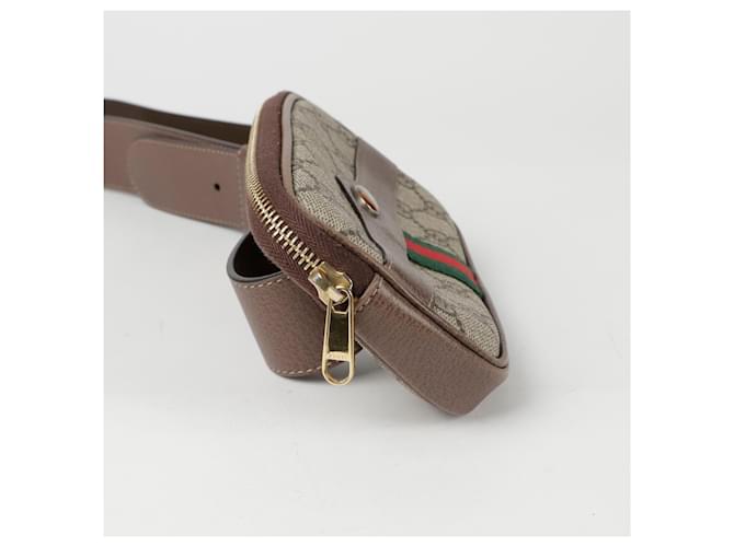 Gucci Ophidia Mini Gürteltasche Braun - Ansicht 4