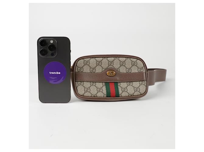 Gucci Ophidia Mini Gürteltasche Braun - Ansicht 7