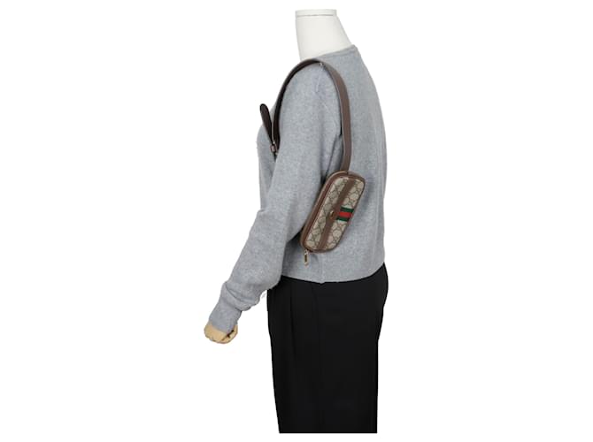 Gucci Ophidia Mini Gürteltasche Braun - Ansicht 9