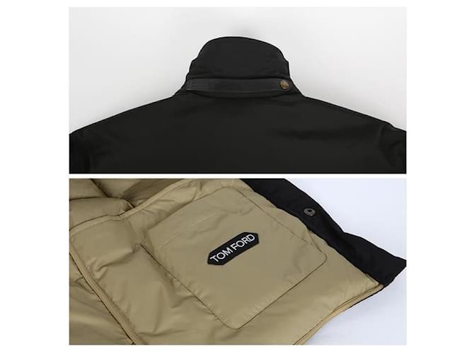 Tom Ford Puff Ottoman Techno Nero - vista 15