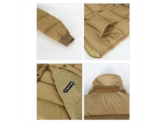 Tom Ford Puff Ottomano Techno Marrone - vista 11