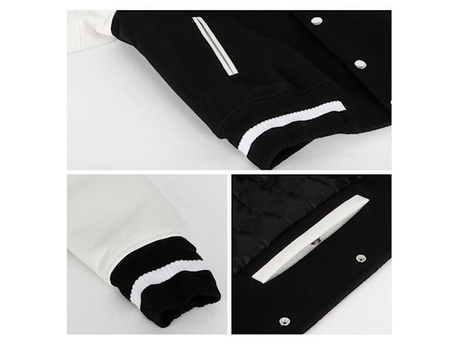 Givenchy Giacca Varsity con Logo Nero - vista 15