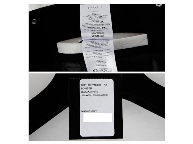 Givenchy Giacca Varsity con Logo Nero - vista 8