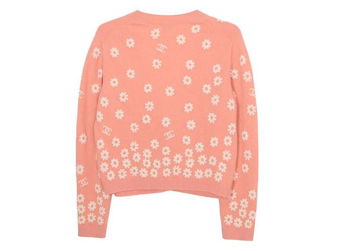 Chanel Cárdigan Daisy Talla Rosa - vista 2