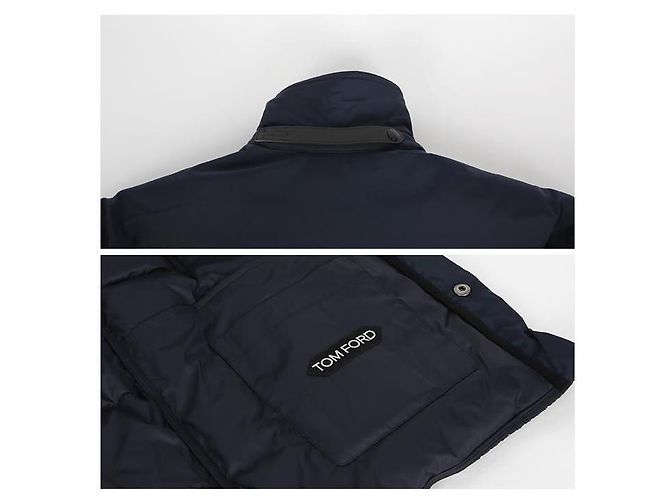 Tom Ford Puff Ottomano Techno Blu - vista 15