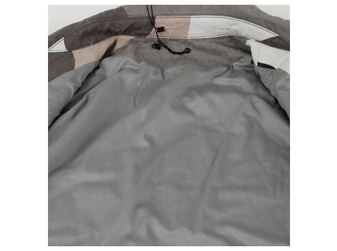 Louis Vuitton Patchwork-Porträt-Denimjacke Größe Mehrfarben - Ansicht 10