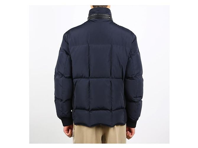 Tom Ford Quilted Down Jacket Blue - view 4