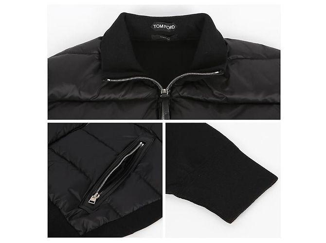 Tom Ford Nylon-Daunenblouson Schwarz - Ansicht 12