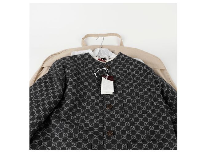 Gucci GG Pattern Jacket Brown - view 3