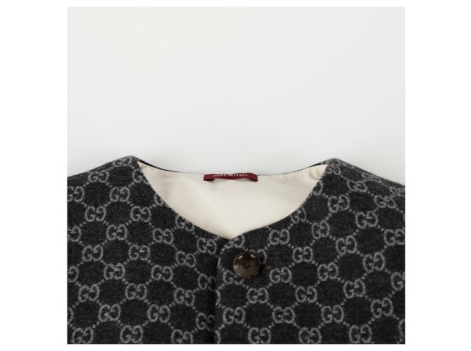 Gucci GG Pattern Jacket Brown - view 5