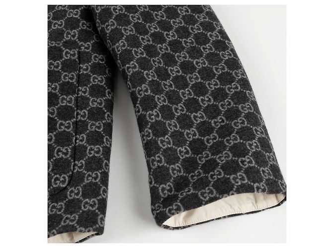 Gucci GG Pattern Jacket Brown - view 9