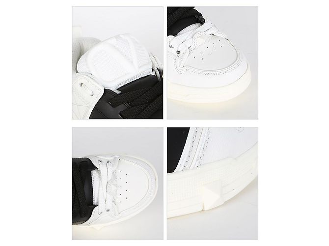 Valentino Sneakers da Skate Aperte YPB Bianco - vista 3