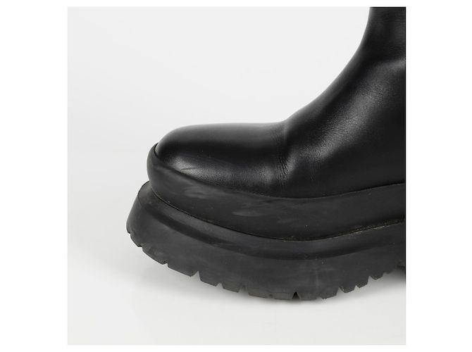 Valentino Stivaletti Roman Stud Nero - vista 4