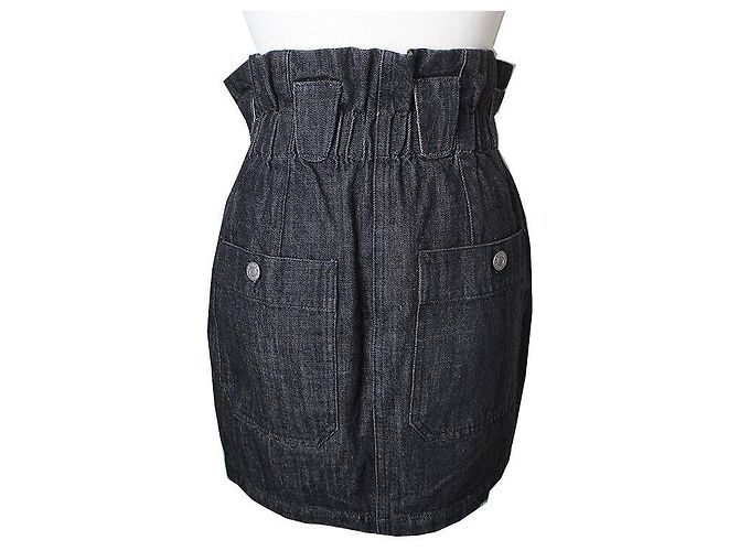Falda de denim negra Isabel Marant Negro - vista 2