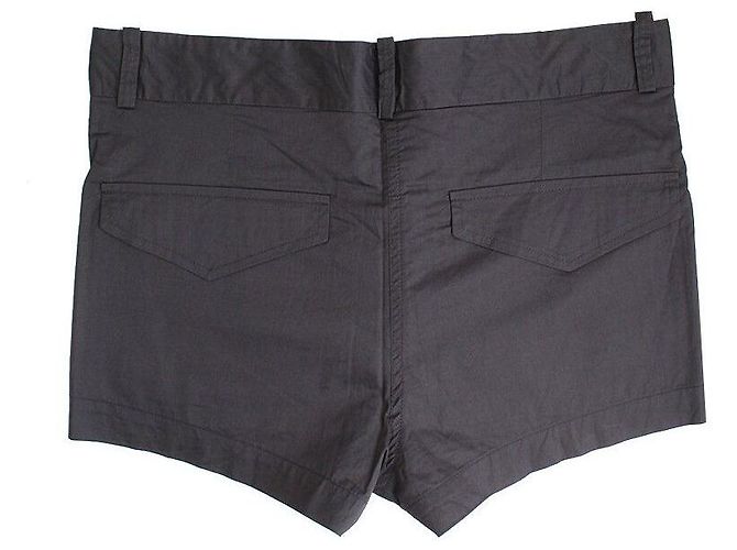 Pantalones cortos gris carbón Isabel Marant Castaño - vista 2