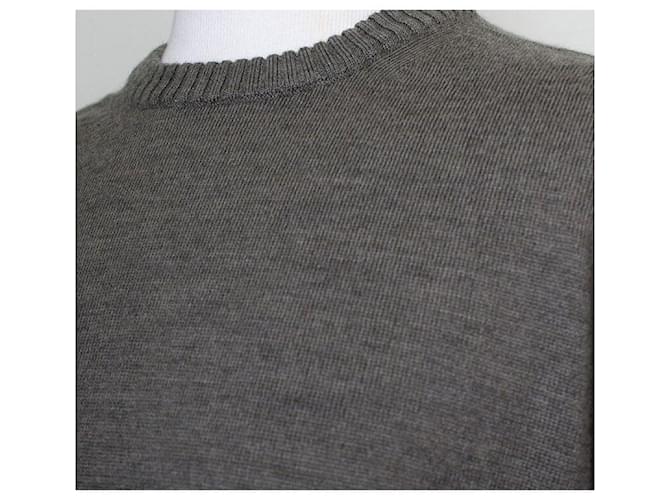Burberry Pullover aus 100% Schurwolle in Olivgrün - Ansicht 4