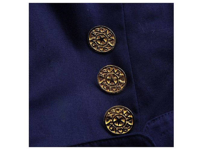 Escada Royal Blue Double Button Jacket - view 4