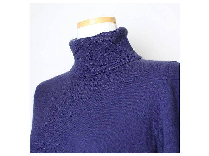 Etro Top de punto de cuello alto azul marino - vista 4