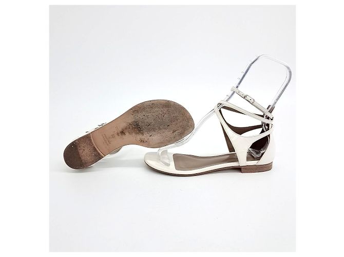 Hermès Sandalen Weiß - Ansicht 4