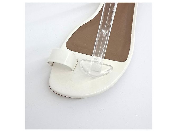 Hermès Sandalen Weiß - Ansicht 5