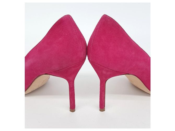 Scarpe in suede Manolo Blahnik - vista 3