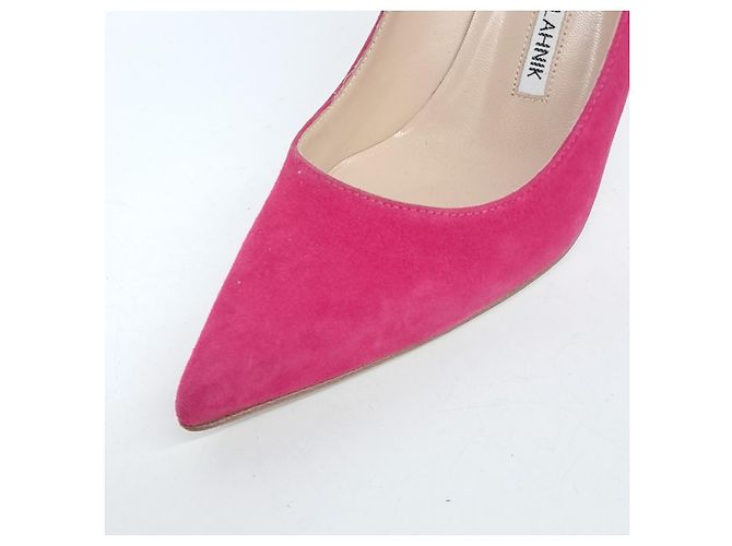 Scarpe in suede Manolo Blahnik - vista 5