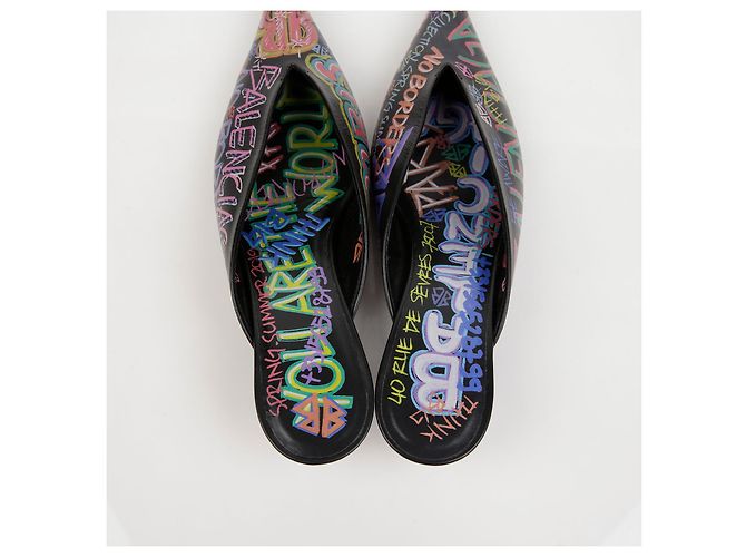 Balenciaga Mule Graffiti - vista 12