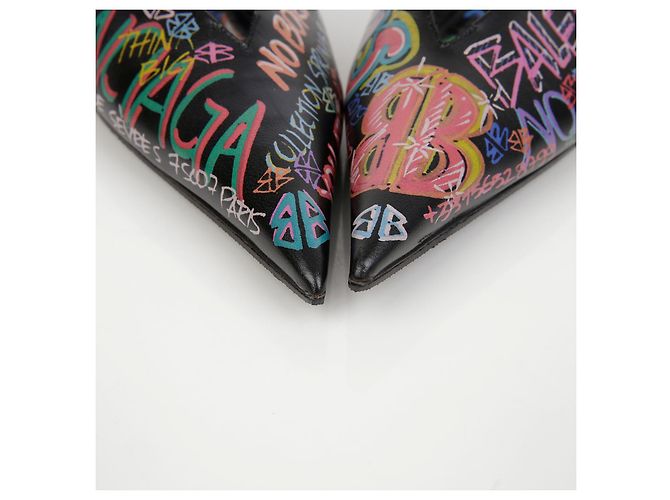 Balenciaga Mule Graffiti - vista 5