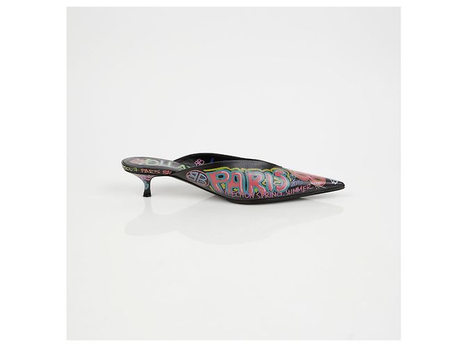 Balenciaga Mule Graffiti - vista 8