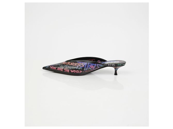 Balenciaga Mule Graffiti - vista 9