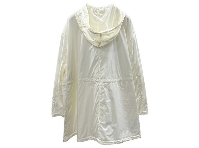 Chaqueta de lluvia Moncler SUIR con parche de logo blanca Blanco - vista 11