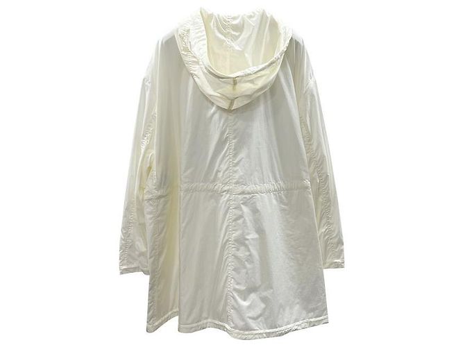 Chaqueta de lluvia Moncler SUIR con parche de logo blanca Blanco - vista 3