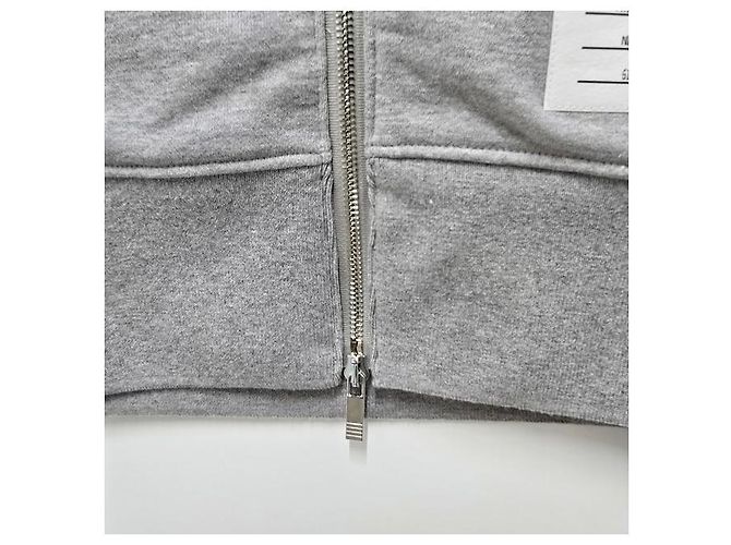 Thom Browne Giacca con cappuccio a righe diagonali classiche Marrone - vista 18