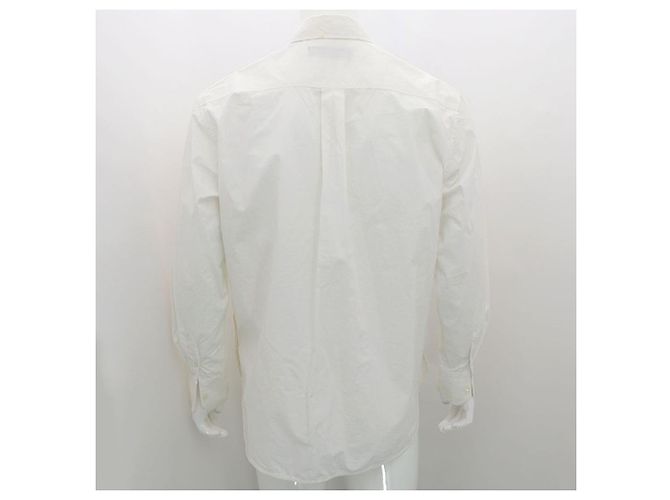 Louis Vuitton Giacca Camicia Bianca a Maniche Lunghe per Uomo JLF Bianco - vista 4