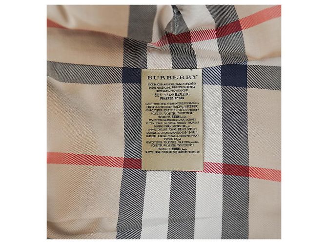 Abrigo Trench Largo Harbourne Burberry Negro - vista 13