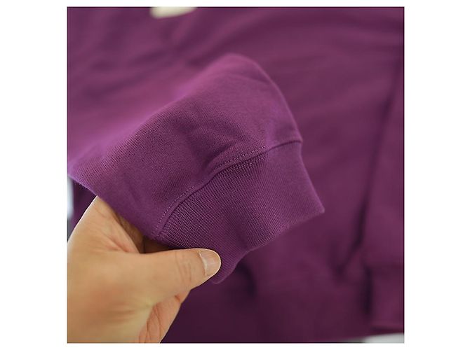 Gucci Moletom com capuz XJEWS de algodão roxo - vista 11