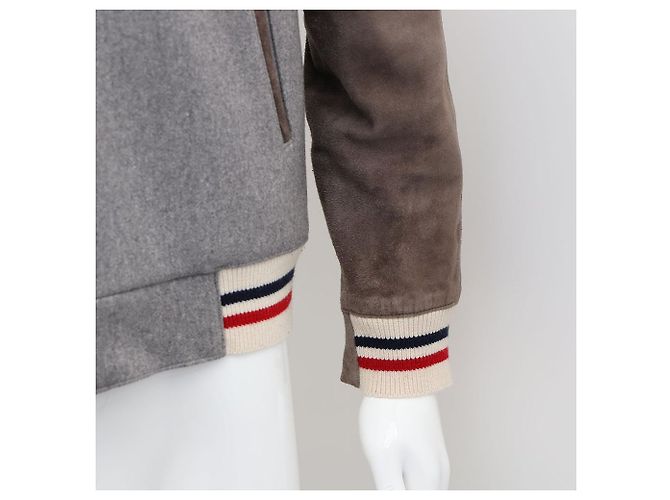 Thom Browne Giacca Bomber Marrone - vista 5