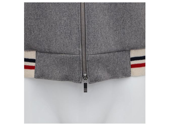 Thom Browne Giacca Bomber Marrone - vista 6