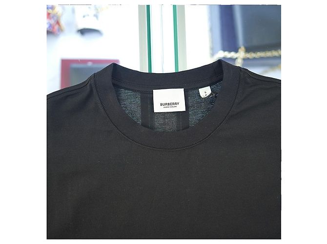 Burberry Women's Short Sleeve T-shirt CARIS CHK BLACK - view 13